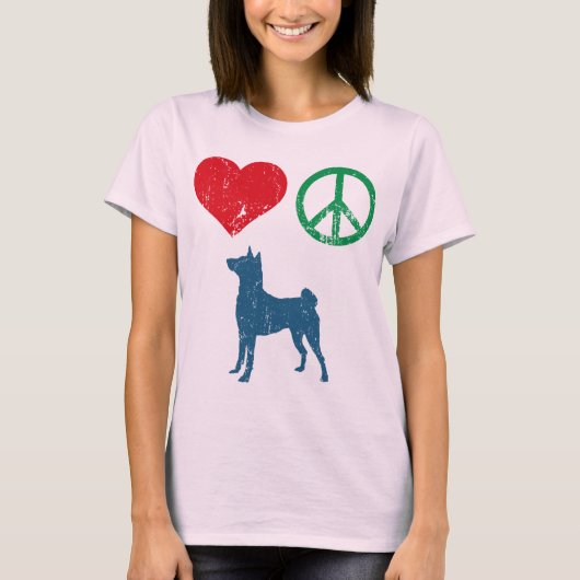 Basenji Tシャツ (正面)