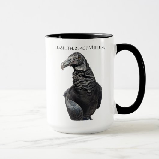 Bash the Black Vulture Mug マグカップ (右)