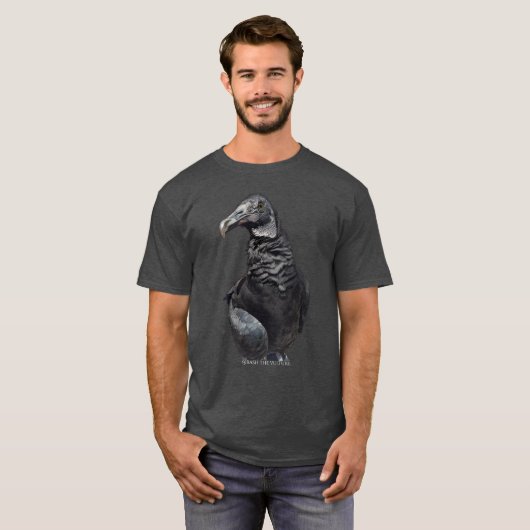 Bash the Black Vulture T-Shirt Tシャツ (正面フル)