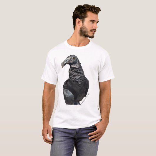 Bash the Black Vulture T-Shirt Tシャツ (正面フル)