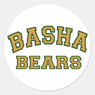 Bashaくま ラウンドシール