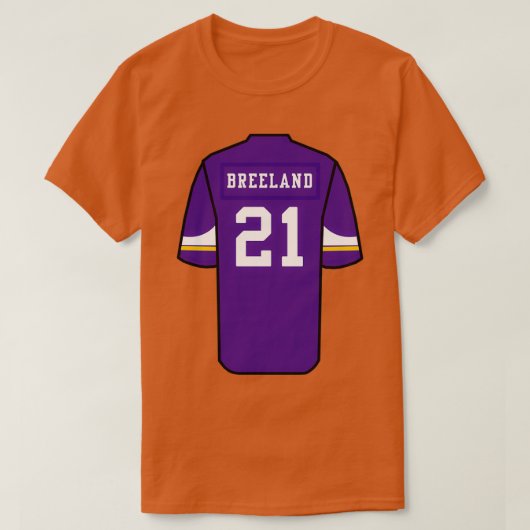 Bashaud Breeland Jersey Tシャツ (デザイン正面)