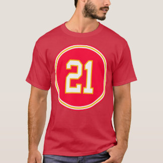 Bashaud Breeland Number 21 Jersey Kansas City Chie Tシャツ