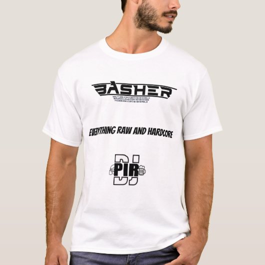 BasherおよびDj Pirのワイシャツ Tシャツ (正面)