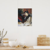 Bashkirtseff – アーティストの姉妹の義理1881 ポスター (キッチン)