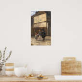 Bashkirtseff – 庭の男の子 ポスター (キッチン)