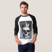 Basic 3/4 Sleeve Raglan T-Shirt Tシャツ (正面フル)
