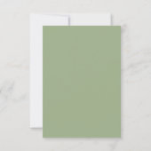 Basic and Elegant Thank You Card サンキューカード (裏面)