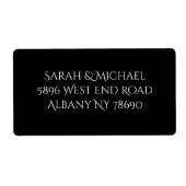 Basic and Elegant Wedding ラベル (正面)