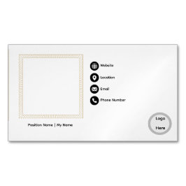 Basic Business Card Magnet マグネット名刺