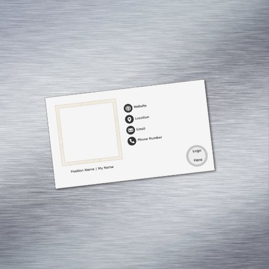 Basic Business Card Magnet マグネット名刺 (インサイチュ)