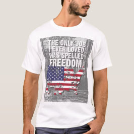 Basic Dark T-Shirt – Freedom Job Tシャツ