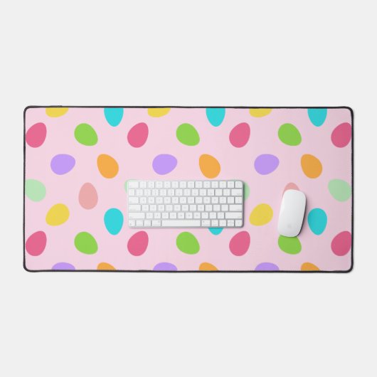 Basic Egg Pink デスクマット (キーボード&マウス)