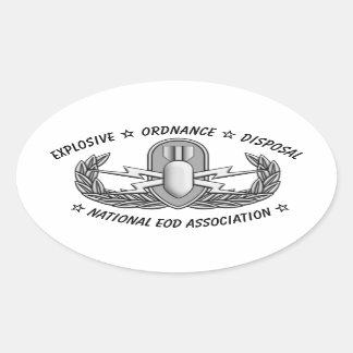 Basic EOD Badge Sticker 楕円形シール