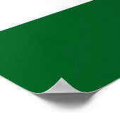 Basic Genderqueer Flag水平ポスター ポスター (角)