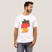 Basic Herren Shirt Deutschland 2018 Tシャツ (正面フル)