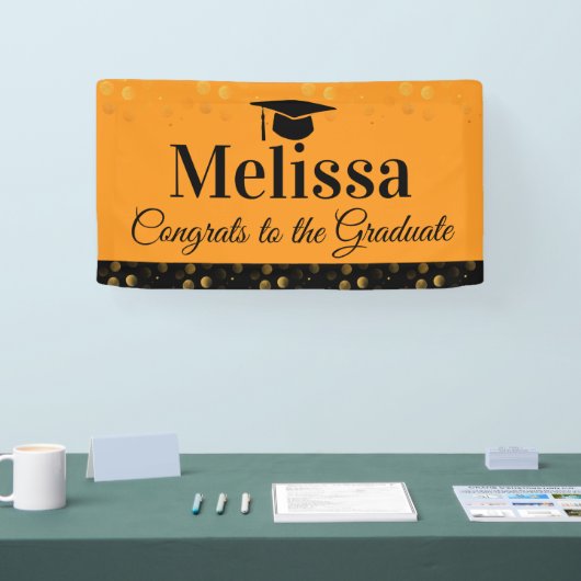 Basic High School Graduation Party Banner 横断幕 (トレードショー)