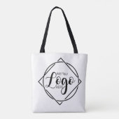 Basic Logo Custom Business Tote Bag | Personalised トートバッグ (裏面)