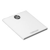 Basic Office Or Business Company Logo ノートパッド (アングル)