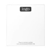 Basic Office or Business Logo or photo ノートパッド (正面)