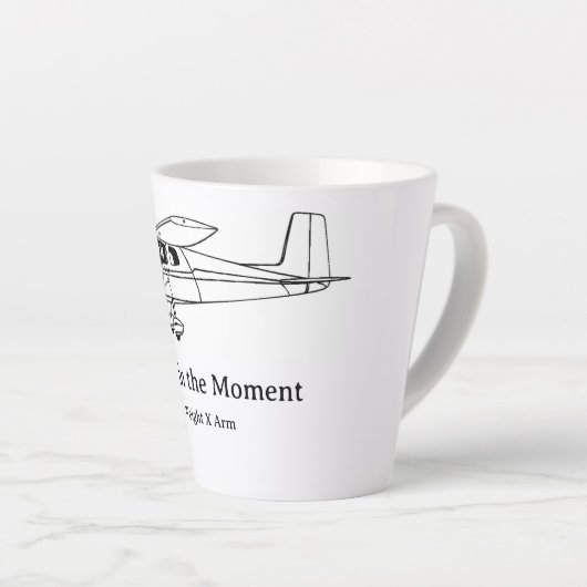 Basic Pilot Knowledge カフェラテマグ (右アングル)