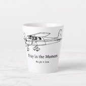 Basic Pilot Knowledge カフェラテマグ (正面)