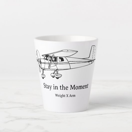 Basic Pilot Knowledge カフェラテマグ (正面)