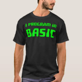Basic Programming I プログラミング入門 Tシャツ (正面)