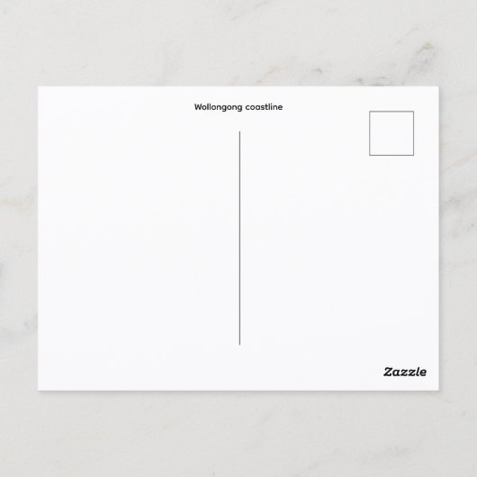 Basic semi gloss postcard ポストカード (裏面)