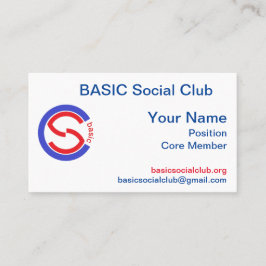 BASIC SOCIAL CLUB – カード