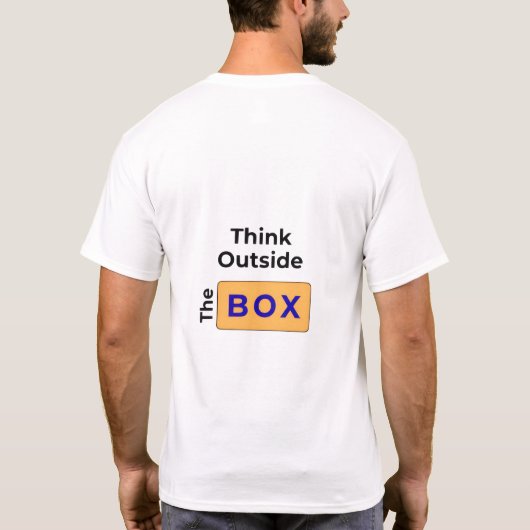 Basic T-Shirt for men Tシャツ (裏面)