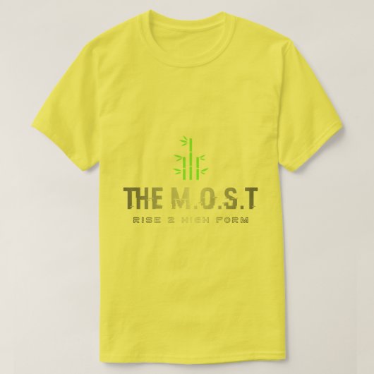  Basic T-Shirt(Yellow) Tシャツ (デザイン正面)