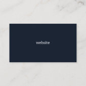 BASIC TEMPLATE BUSINESS CARD ネイル 名刺 (裏面)