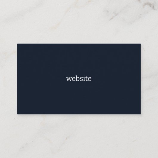 BASIC TEMPLATE BUSINESS CARD ネイル 名刺 (裏面)