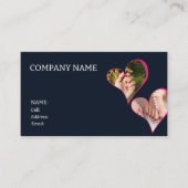 BASIC TEMPLATE BUSINESS CARD ネイル 名刺 (正面)