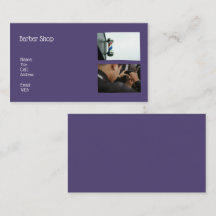 BASIC TEMPLATE BUSINESS CARD 床屋