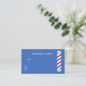 BASIC TEMPLATE BUSINESS CARD 理容店 名刺 (スタンド正面)