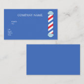 BASIC TEMPLATE BUSINESS CARD 理容店 名刺 (正面/裏面)