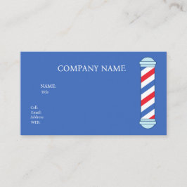 BASIC TEMPLATE BUSINESS CARD 理容店 名刺