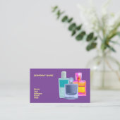BASIC TEMPLATE BUSINESS CARD 香水 名刺 (スタンド正面)