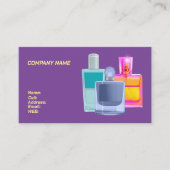 BASIC TEMPLATE BUSINESS CARD 香水 名刺 (正面)