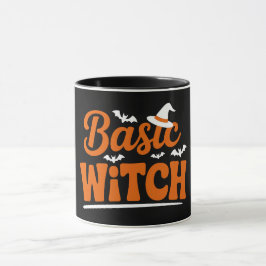 Basic Witch Funny Halloween マグカップ