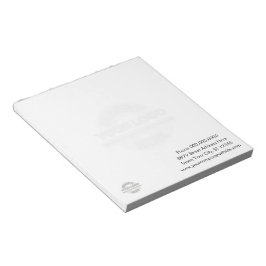 Basic with Business Logo in Background Notepad ノートパッド