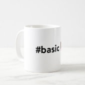 #basicgirlのマグ コーヒーマグカップ (正面左)