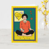 Basics_B_Greetingに戻る カード (黄色い花)