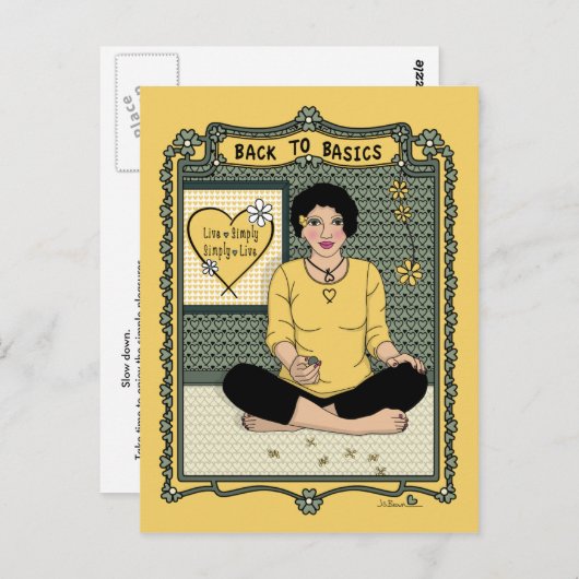 Basics_C_はがきに戻る ポストカード (正面/裏面)