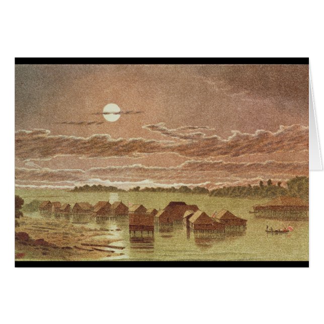 Basilan、フィリピンの村 (正面横)