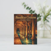 Basilica Cistern, Istanbul, Marmara ポストカード (スタンド正面)