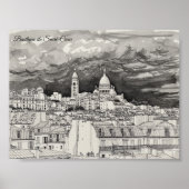 Basilique du Sacré-Cœur ポスター (正面)