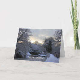 Basingstoke運河カードの冬 シーズンカード